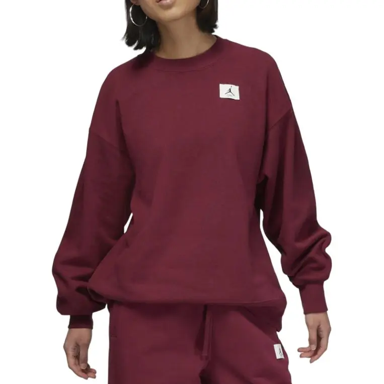 Jordan Sweatshirts Women's Cherrywood Red-4