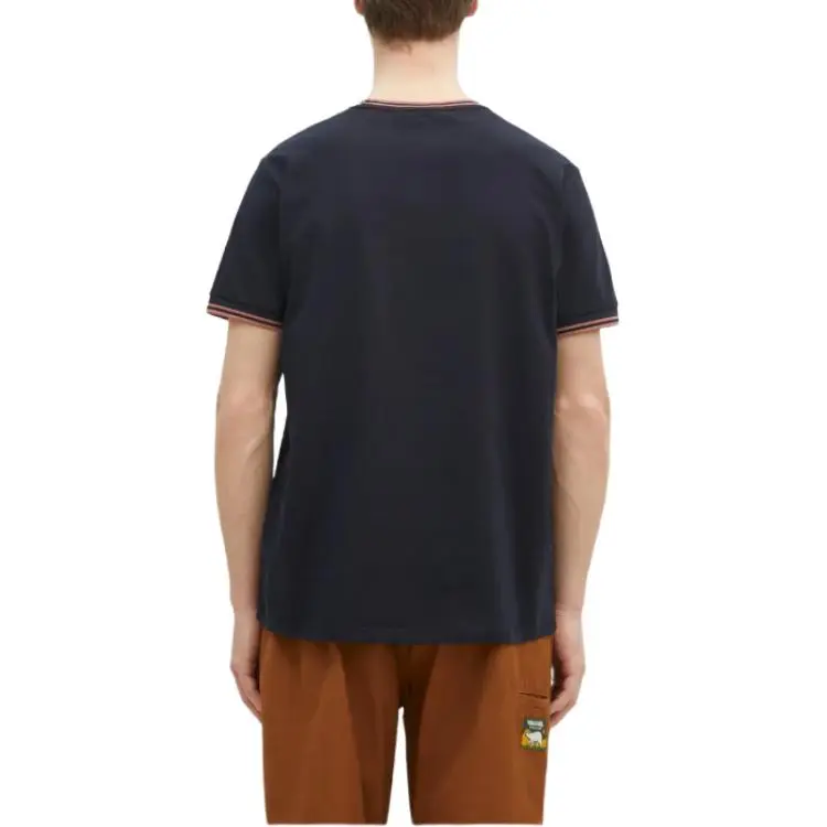 FRED PERRY T Shirt Men's Marine Blue-1