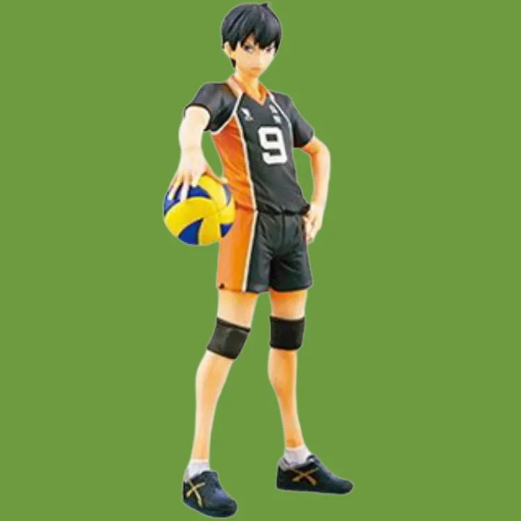 BANPRESTO Haikyuu!! Characters Glass Factory Haikyuu!! Tobio Kageyama 2 Color Ball 16cm Bonus Gifts-2
