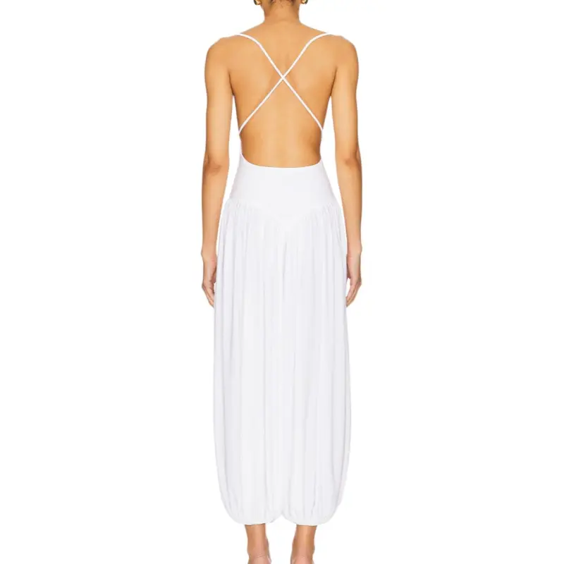 NORMA KAMALI Jumpsuit Women's White-1