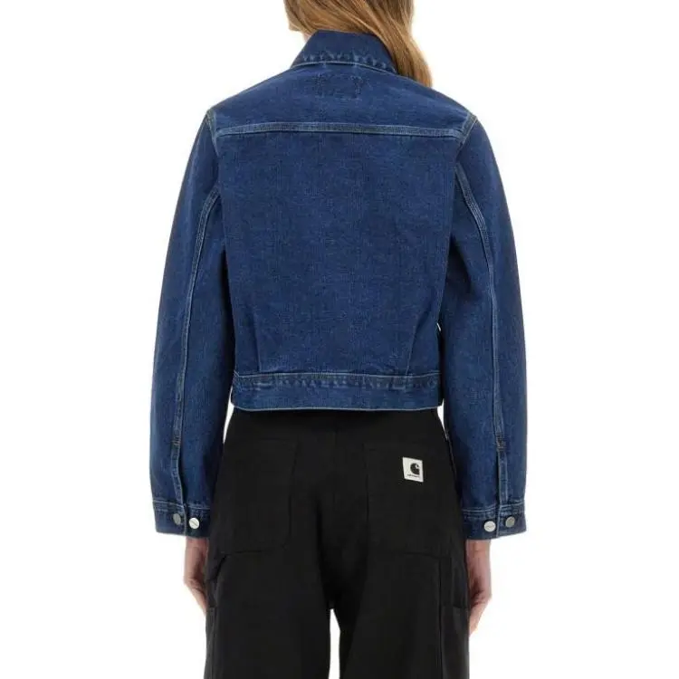 Carhartt WIP Denim Jacket Women's Blue-3