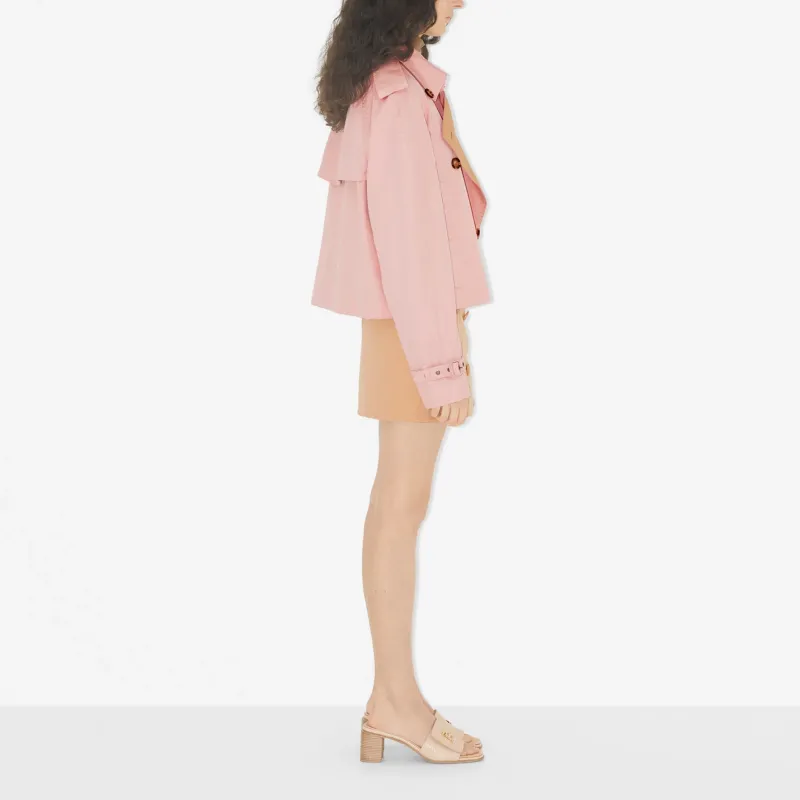Burberry SS23 Trench Coat Women's Pink-3