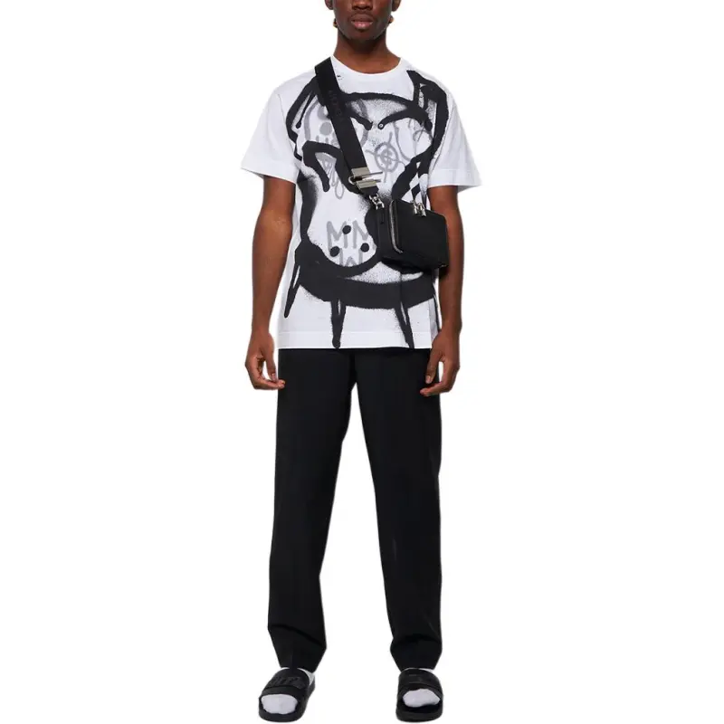 Givenchy Graffiti print Cotton T shirt-2
