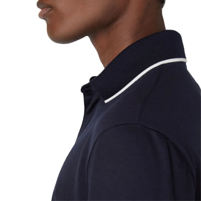 Loro Piana Polo Shirt Men's Marine Blue-5