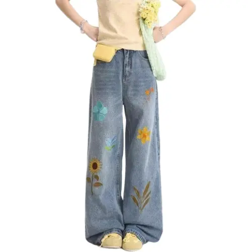 Concubine Zhu Jeans Women's Blue