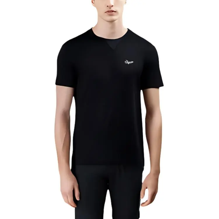 Zzegna T Shirts Men Navy Blue-3