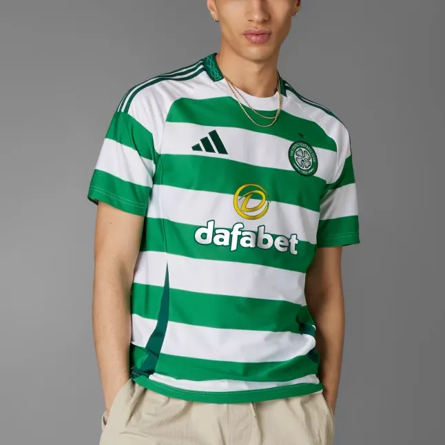 Adidas Free Shipping With AdiClub Celtic Fc 24/25 Home Jersey-2