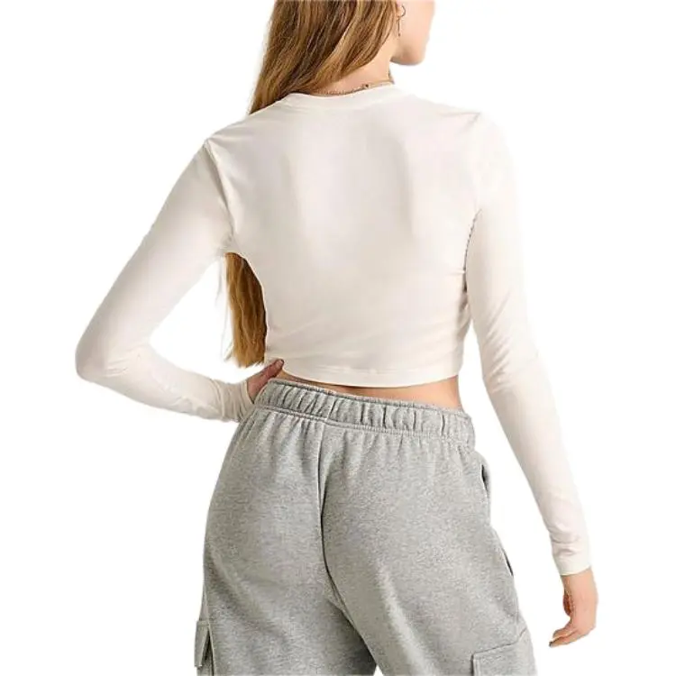 Nike Sportswear Chill Knit Women's Slim Long Sleeve Cropped Top-4