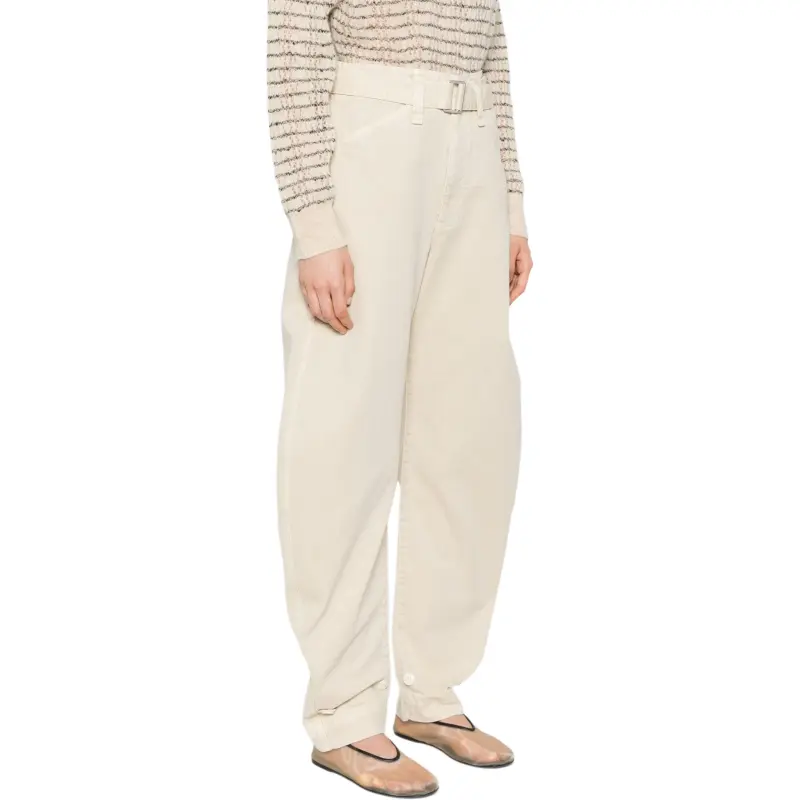 Lemaire Belted Twill Pants-2
