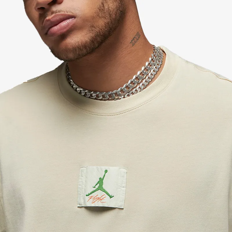 Jordan x TITAN T Shirt Men's Beach Light Yellow-5