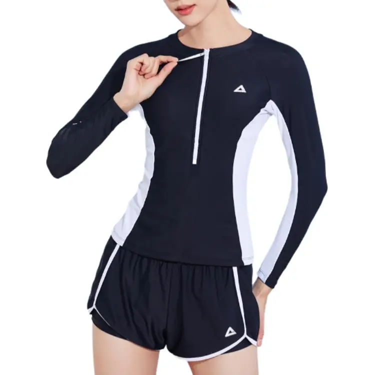 PEAK Two Piece Swimsuits Women's Black-2