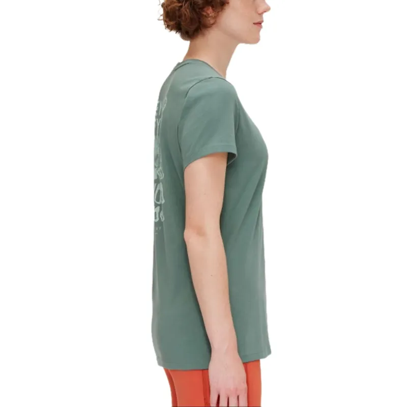 MAMMUT Massone T Shirt Women's Dark Jade Green-4