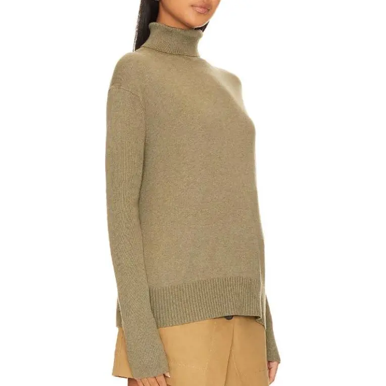 VELVET GLOVE Sweater Women's Olive-2