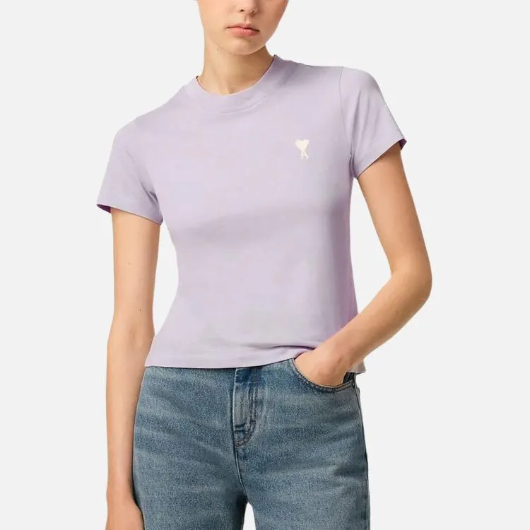 AMIPARIS Paris Ami De Coeur Cropped T Shirt-1