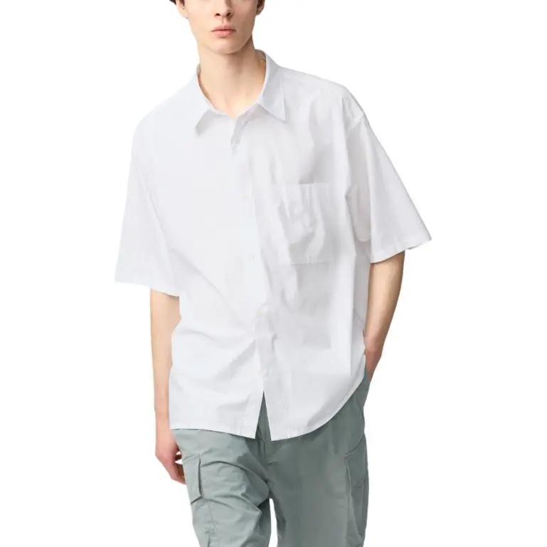 UNIQLO X Clare Waight Keller Collaboration Collection C Collection SS25 Shirt Unisex White-1