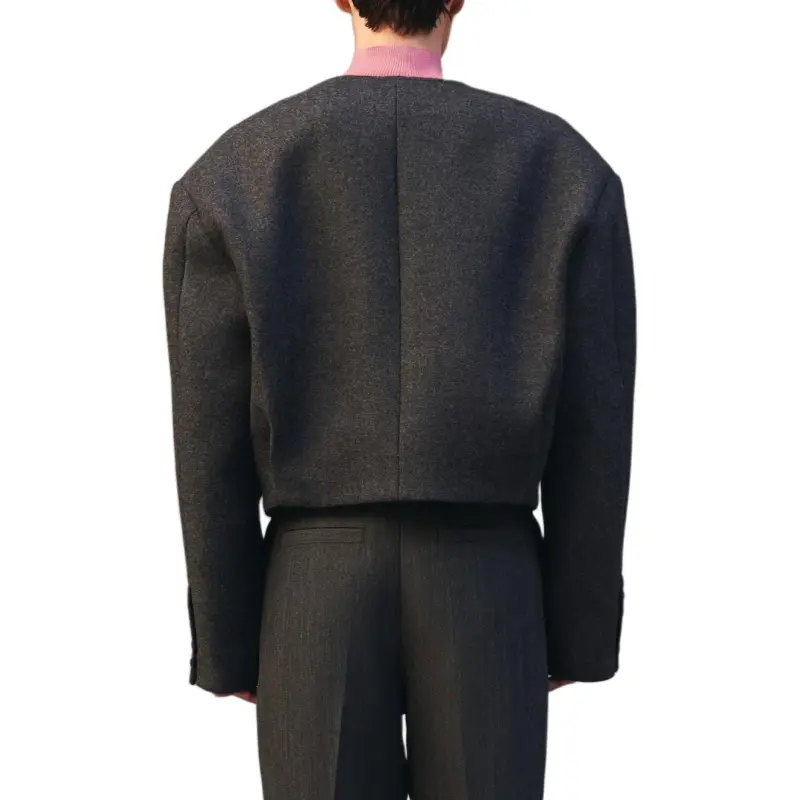 ZARA Sweaters Men Gray-3