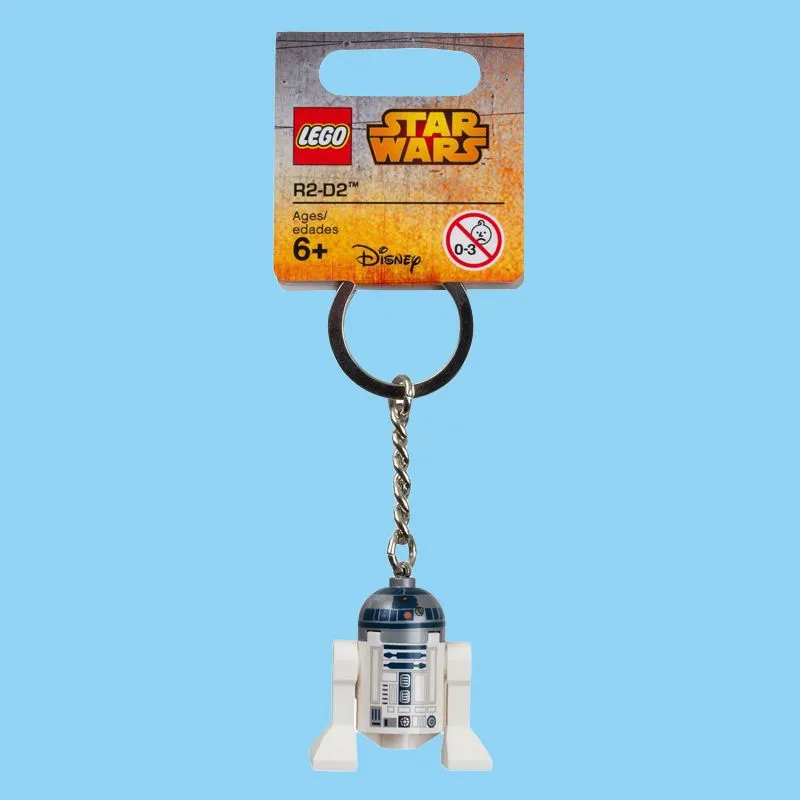 LEGO Star Wars Collection R2 D2 Keychain Building Blocks 0 300 853470-2