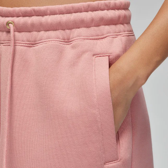 Jordan Flight Knitted Sweatpants Women's Pink-3