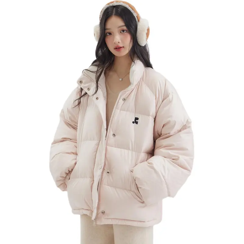 DEAR DEER PUFF Down Jacket Women's Light Pink-1