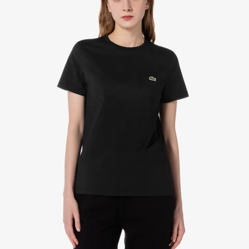 LACOSTE T Shirts Women's Black-1