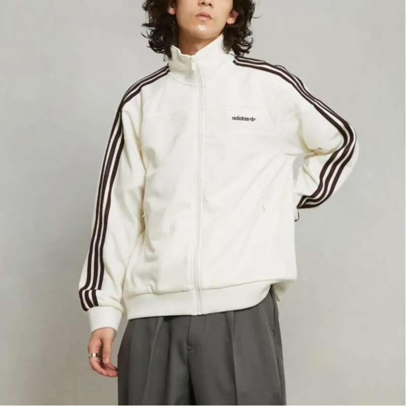 Adidas Originals '80s Premium Embossed 3-Stripes Track Top-4