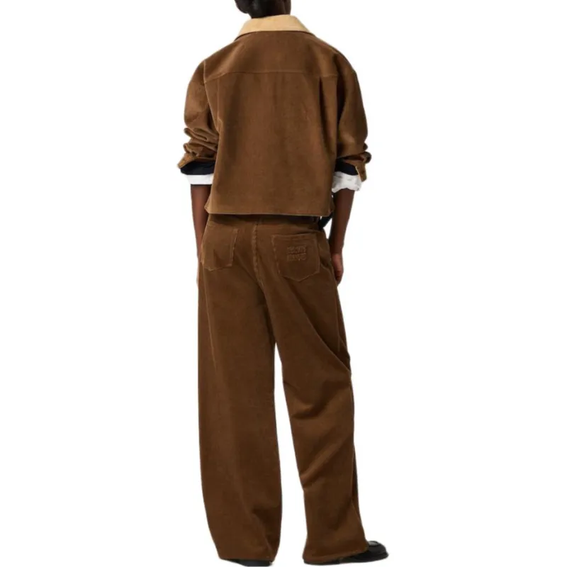 MIU MIU FW24 Jackets & Coats Women's Cocoa Brown-3