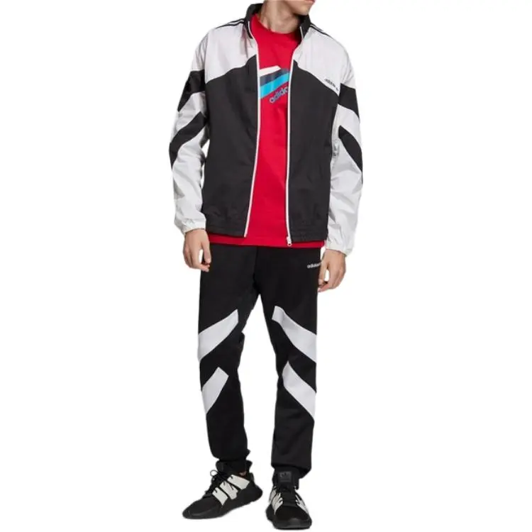 Adidas Originals PALMESTON Jacket Men's Black White-4