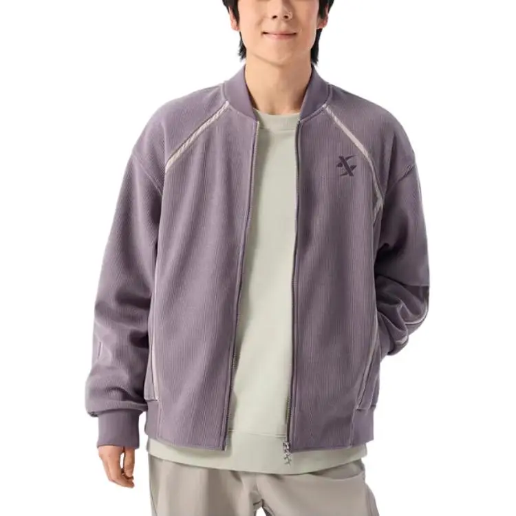 XTEP Sports Life Collection Knitwear Men's Rhino Purple-2
