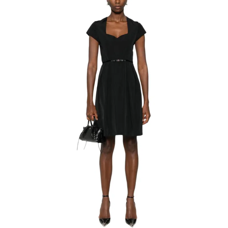 Givenchy 4G Bow Short Sleeved Mini Dress-5