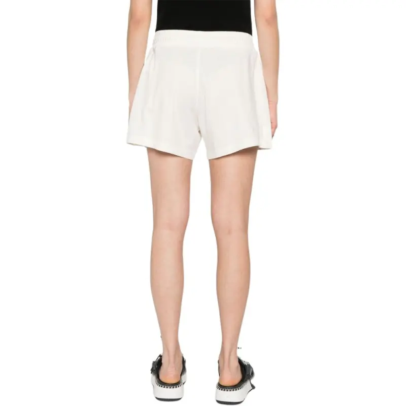 Moncler Logo Patch Drawstring Jersey Shorts-4