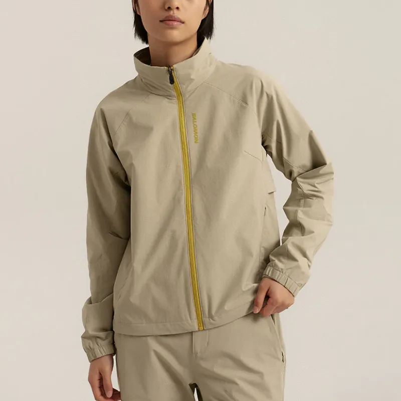 SALOMON Jackets & Coats Women's Beige-4