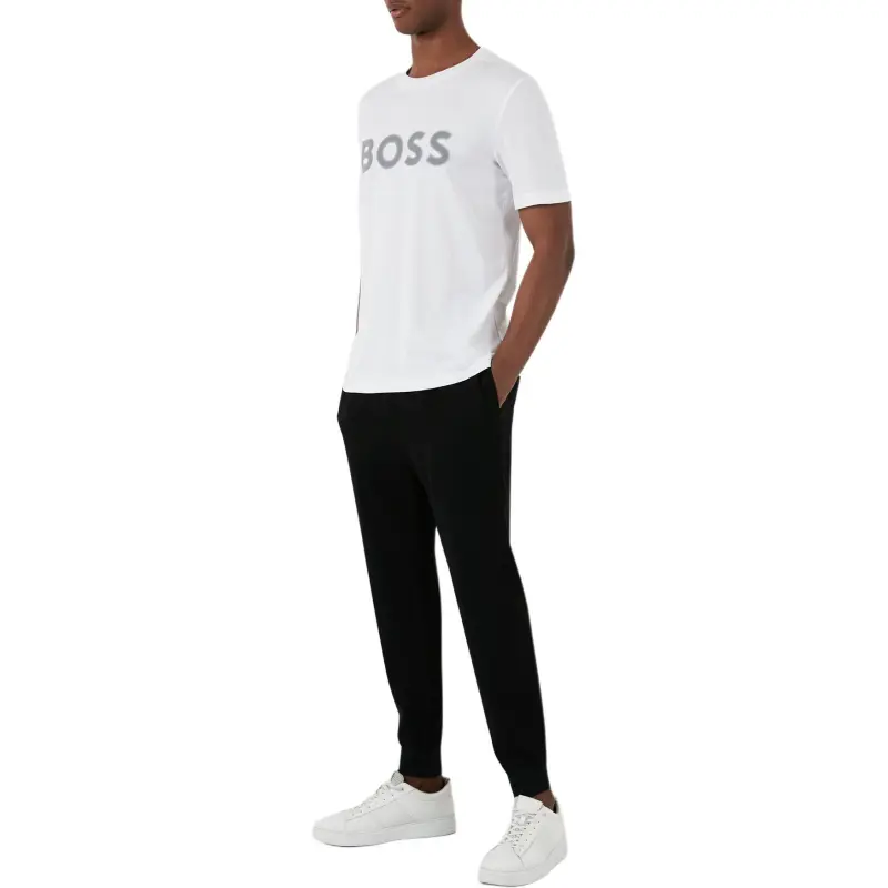 HUGO BOSS Logo appliqué T shirt-1