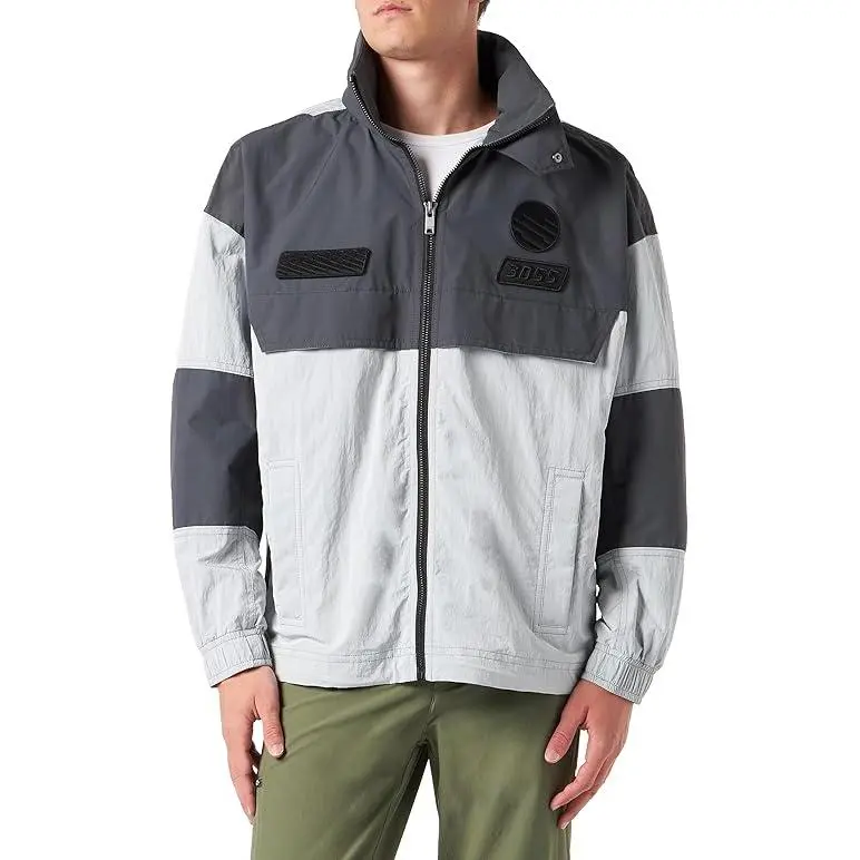 HUGO BOSS Jackets Men Gray-2