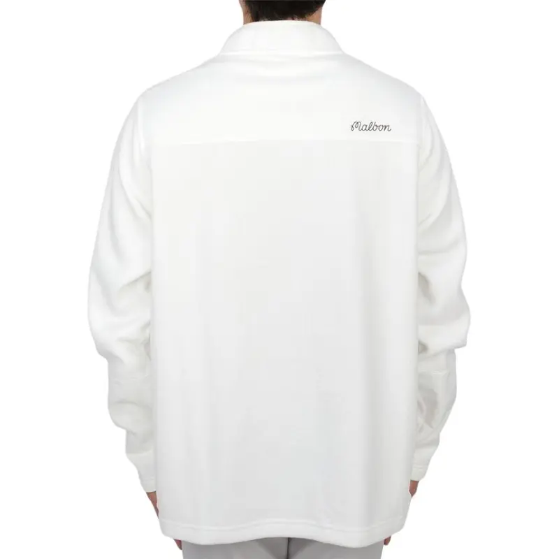 Malbon Golf Sweatshirt Men's White-1