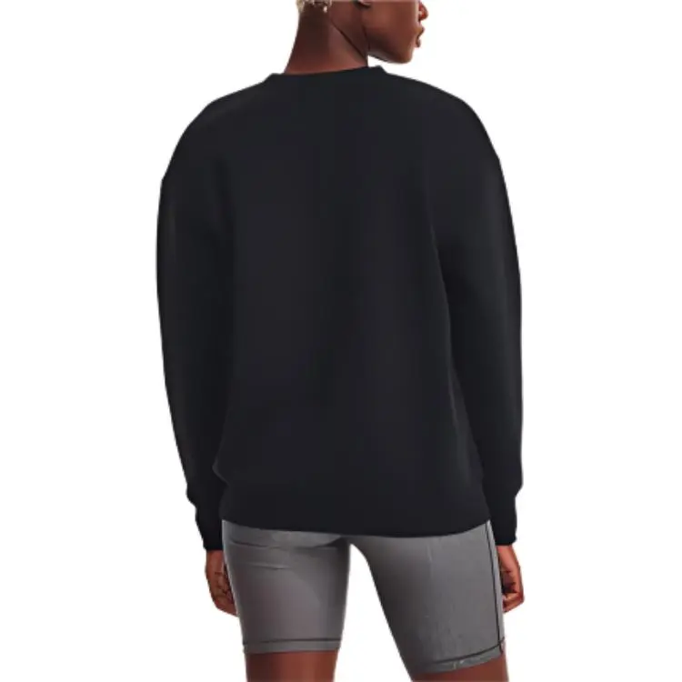 Under Armour Essential Sweatshirts Women's Black-3