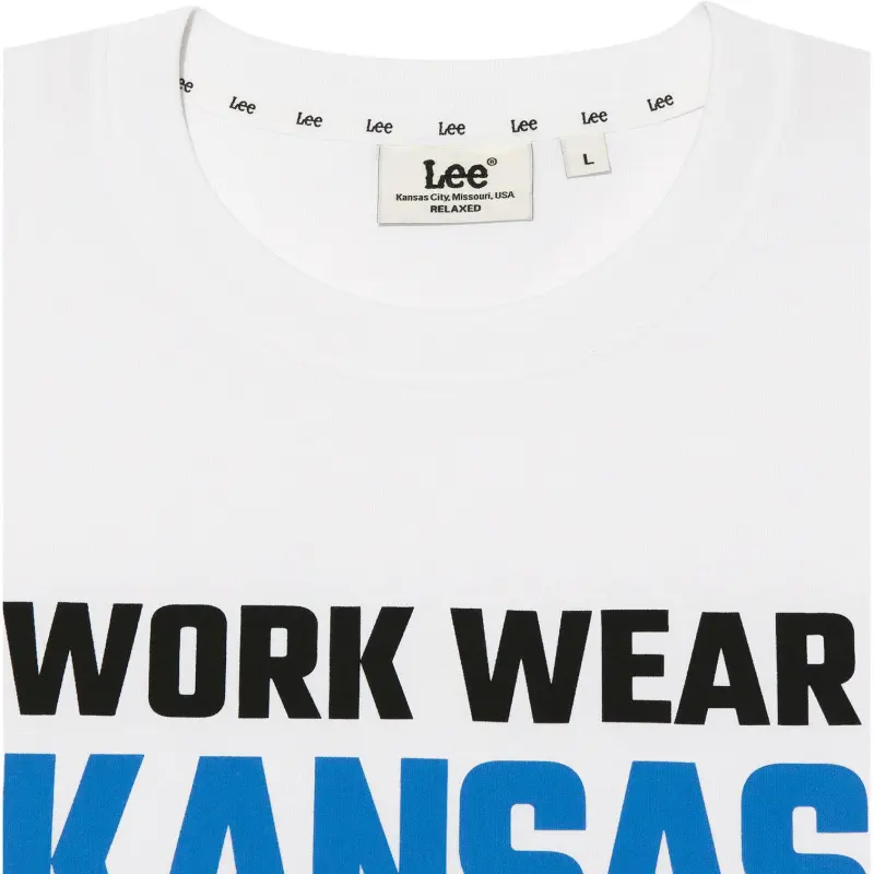 Lee Drop Shoulder Sleeve T Shirt Women's White-2