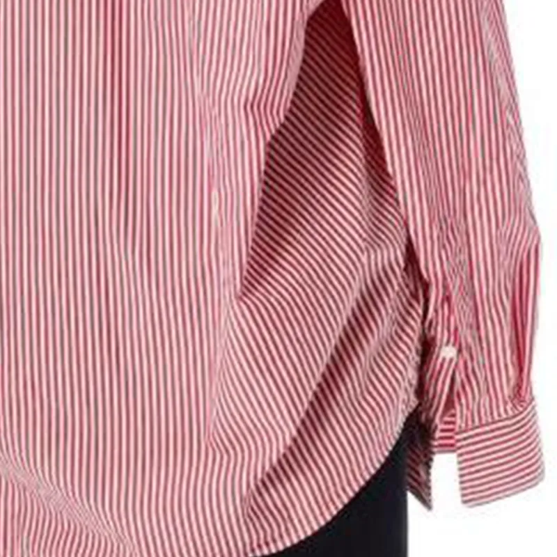 Balenciaga Striped Oversized Shirt-4