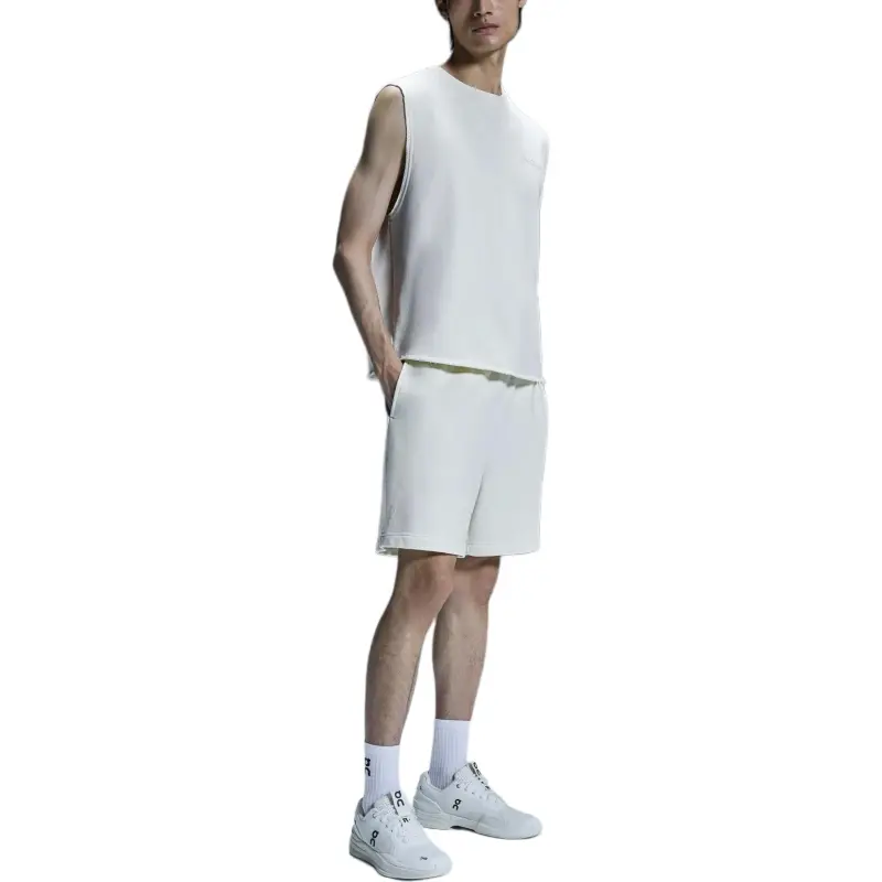On Club Open Casual Shorts Men's White-3