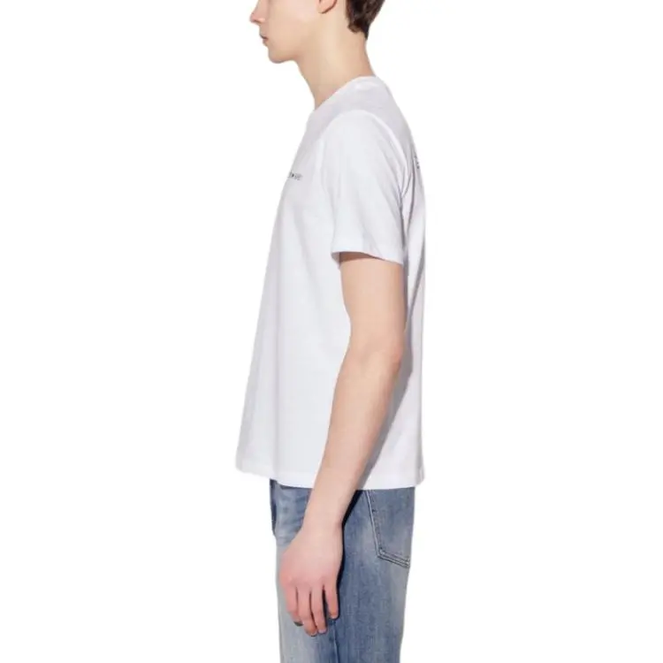 GUESS T Shirts Men White-4