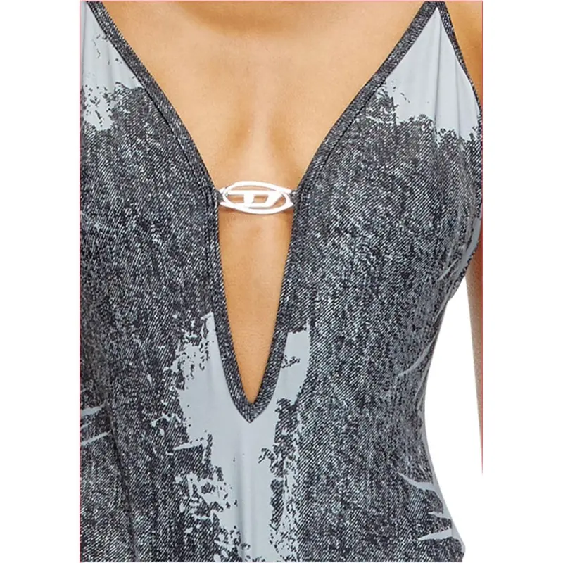 DIESEL One piece Swimsuit Women's Gray-2