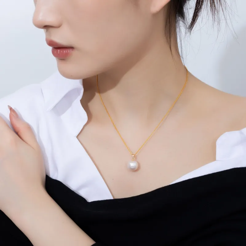 ANGEPERLE Pearl Pendants Women's-3