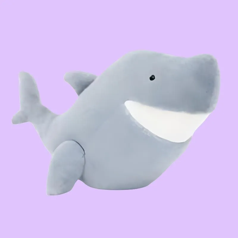 JELLYCAT Ocean Series Shiver Shark Dolls Plush Doll Medium Size High-3