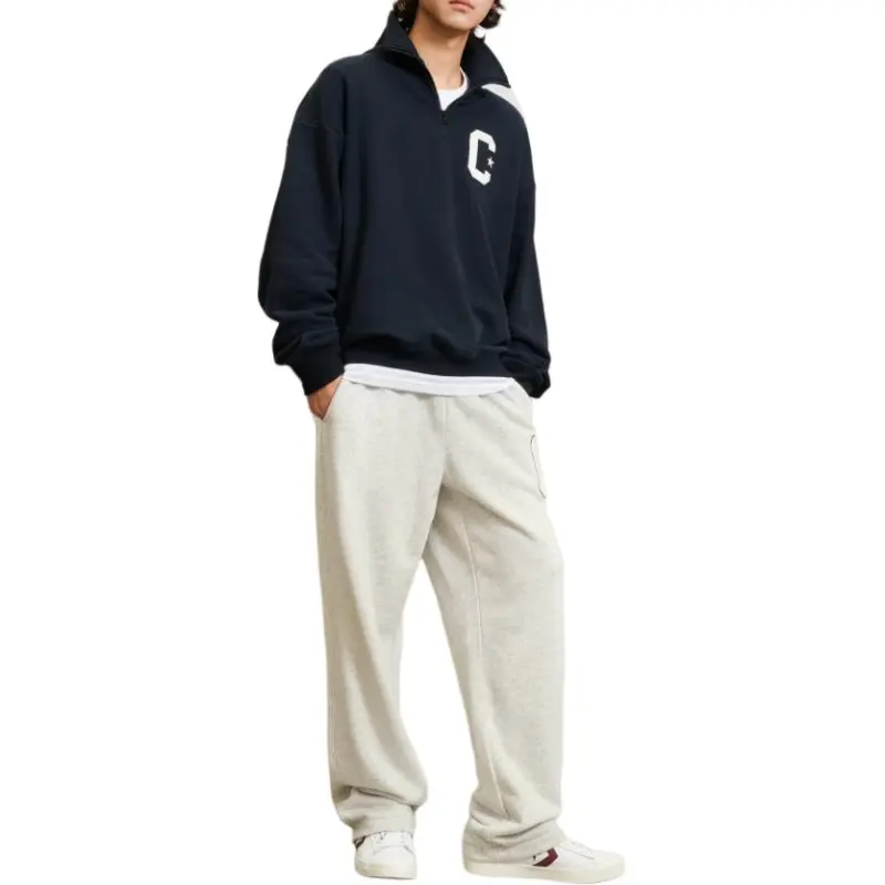 Converse Casual Pants Men Light Gray-2