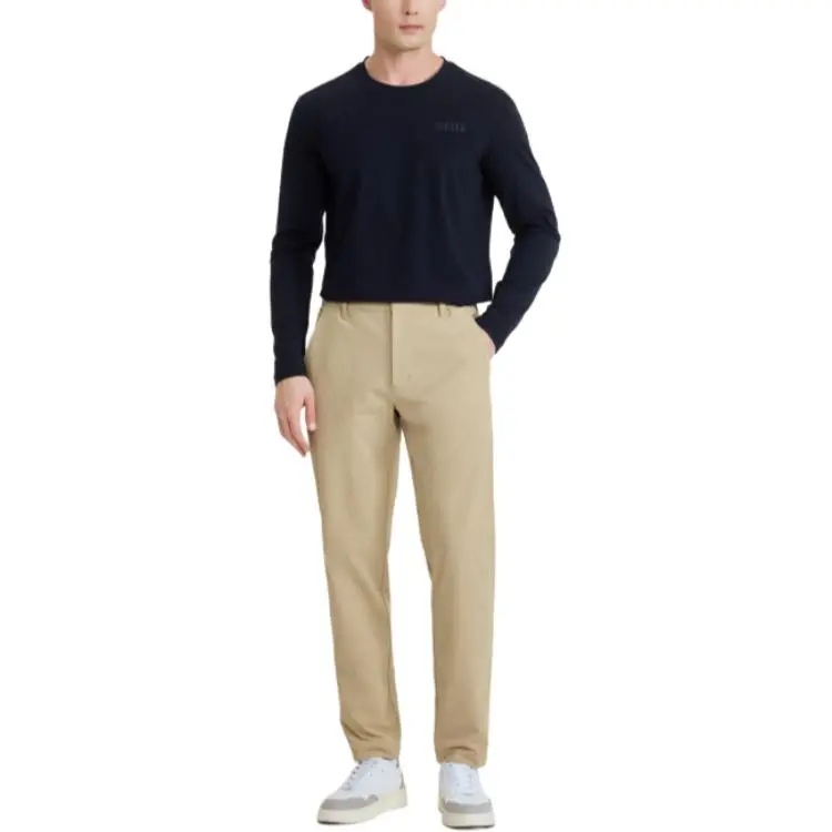 AIGLE Casual Pants Men's Apricot Rattan-2