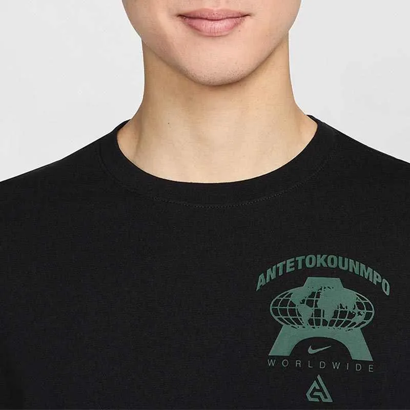 Nike Giannis T Shirt Men's Black-3