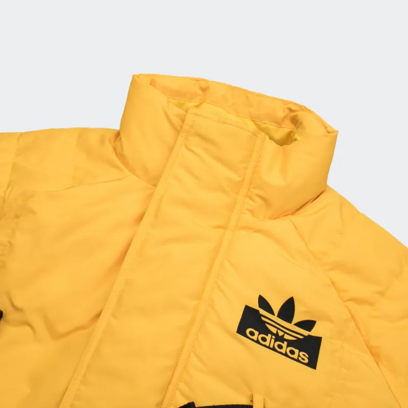 Adidas Originals Puffer Jackets Women's Yellow-3