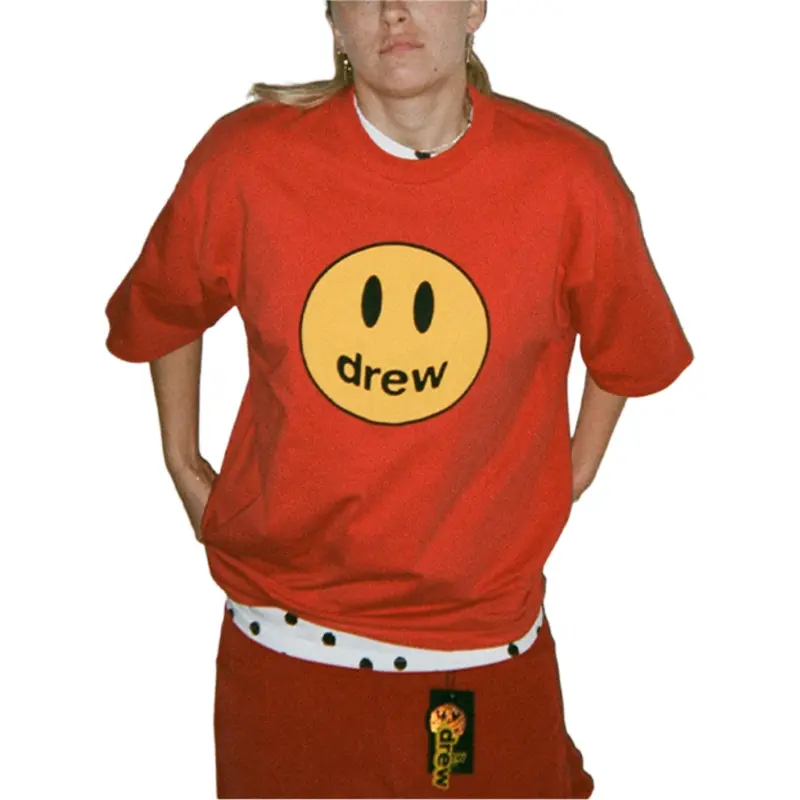 Drew House SS25 T Shirt Women's Red-2