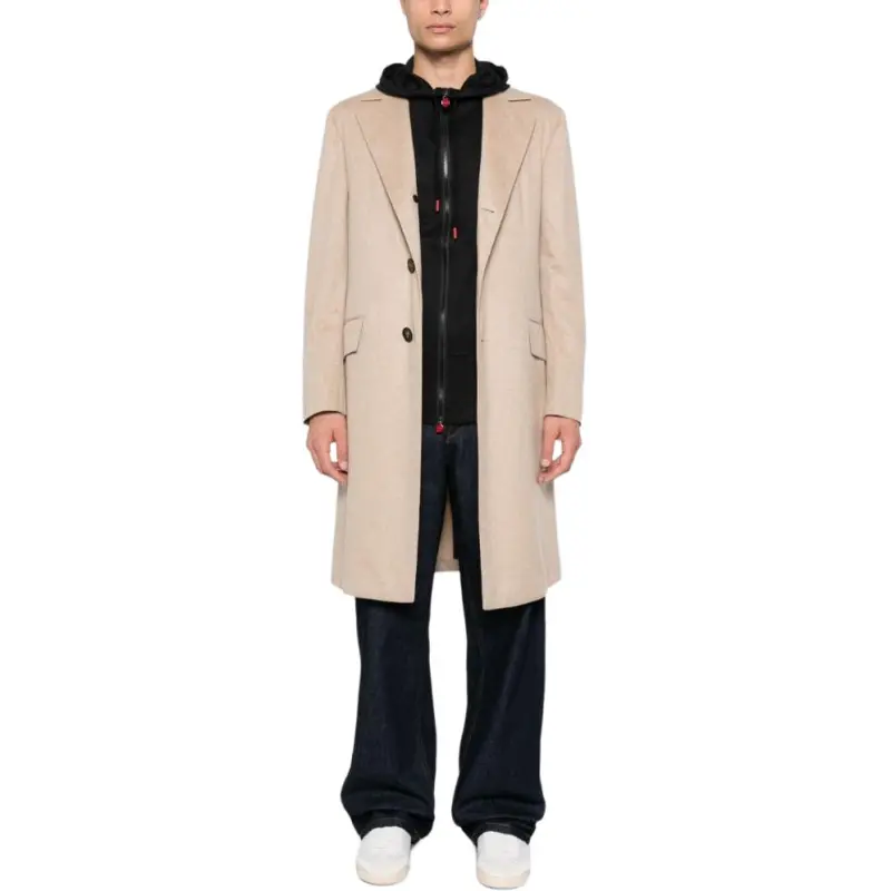 KITON Single breasted Coat-2