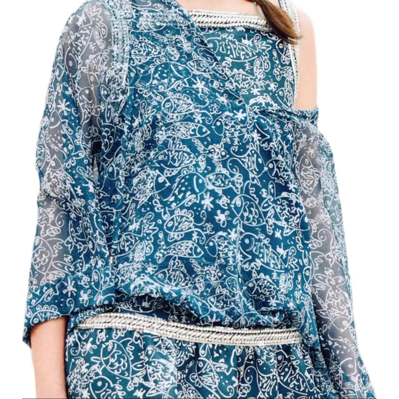CHANEL Shirts Women's Blue-2