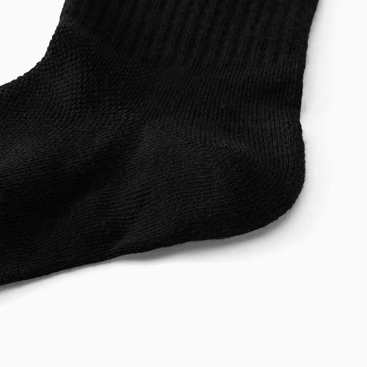 Ellesse Mid Calf Socks Unisex 3 Pack Black-3